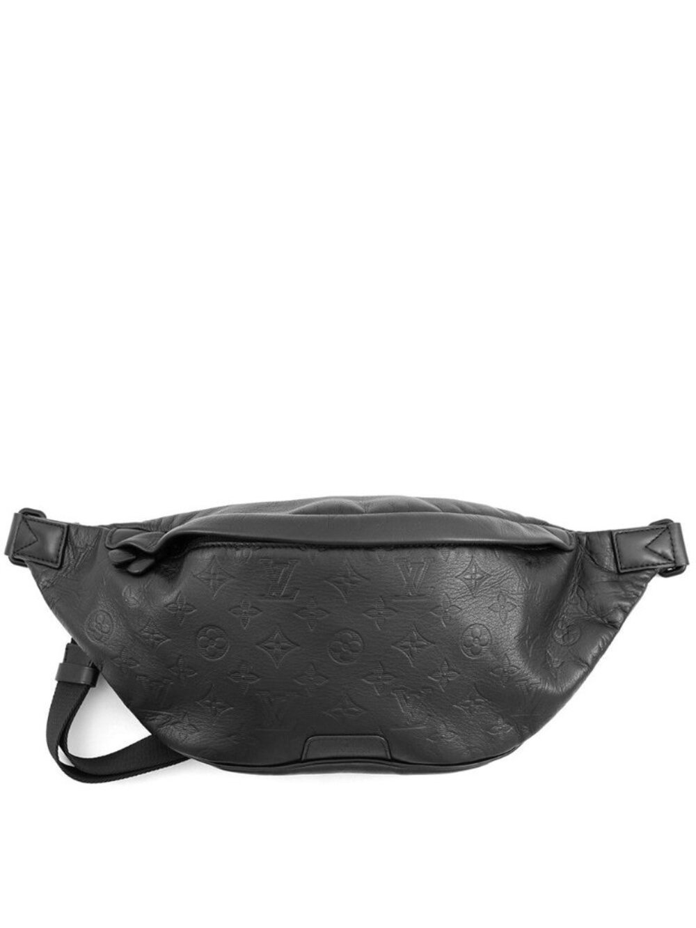 Louis Vuitton Belt Bag Monogram Shadow Discovery Black